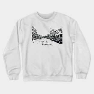 Hempstead - New York Crewneck Sweatshirt